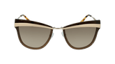 Prada Gold Frame Sunglasses For Women in Gold