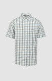 Pringle Mens Duke Short Sleeve Classic Shirt In Mint