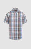 Pringle Mens Isaac Short Sleeve Classic Shirt In Multi