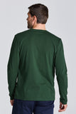 Gant Mens Original Long Sleeve T-Shirt In Green