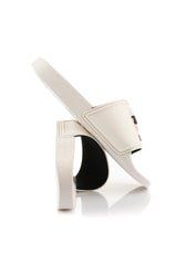 Karl Lagerfeld Mens Kondo Karl Nft Slide Off White