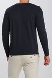 Gant Mens Original Long Sleeve T-Shirt In Black