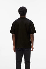 Karl Lagerfeld Mens Crystal Rain T-Shirt In Black