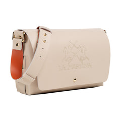La Martina Flaminia Cross Body Bag In Beige