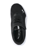 Puma Boys Flexfocus Modern Ac Shoes In Black & White