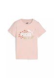 Puma Ess Puma Fc Kids Tee Pink