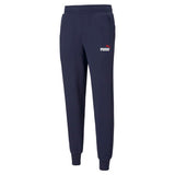 Puma Ess+ 2 Col Logo Pants In Peacoat
