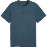 Puma Ess Small No.1 Logo Centered T-Shirt In Blue
