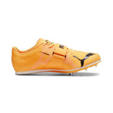Puma Mens Evospeed Long Jump 11 Uw Running Shoes In Sun Stream/Sunset Glow/Black