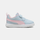 Puma Girls Courtflex V3 V Inf Shoes Grey And Pink