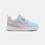 Puma Girls Courtflex V3 V Inf Shoes Grey And Pink