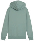 Puma Unisex Eseential 2 Color No.1 Logo Hoodie In Sage