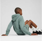 Puma Unisex Eseential 2 Color No.1 Logo Hoodie In Sage
