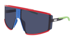 Puma Sunglasses Unisex Red Black Blue Pu0285S-002