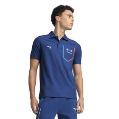 Puma Blue Mens Bmw Mms Polo Shirt