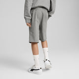Puma Kids Grey Ess No.1 Logo Jersey Short