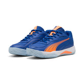 Puma Womens Nova Smash Sneakers In Blue/Orange