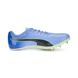 Puma Mens Evospeed Sprint 14 Running Shoes In Purple/Green/Black