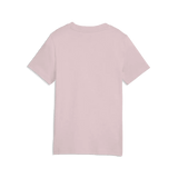Puma Ess Script Glitter T-Shirt In Misty Pink