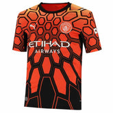 Puma Mens Manchester City Replica Jersey In Red & Black