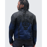 Pure Premium Borso Denim Jacket In Black