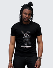 Pure Premium Mens Black Coniglio Tee
