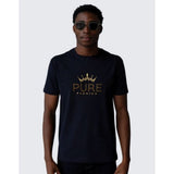 Pure Premium Galaxian Navy T-shirt In Navy