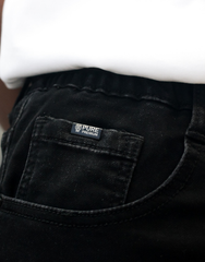 Pure Premium Giovani Jogger In Black
