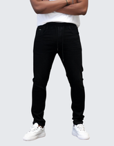 Pure Premium Mens Black Giovani Jogger
