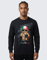 Pure Premium Mens Vento Sweatshirt In Black