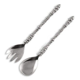 Carrol Boyes Salad Servers-Wound Up