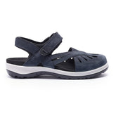 Hotter Ladies Quest Shoes In Navy