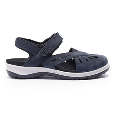 Hotter Ladies Quest Shoes In Navy