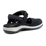 Hotter Ladies Quest Shoes In Navy