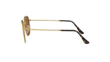 Ray-Ban Brown Lens Sunglasses For Men In Gold