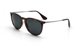 Ray-Ban Erika Rb4171 710/T554 Unisex Sunglasses In Havana Brown