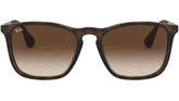 Ray-Ban Chris Sunglasses In Havana Brown