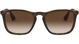 Ray-Ban Chris Sunglasses In Havana Brown