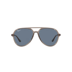 Ray Ban Unisex Sunglasses In Transparent Grey