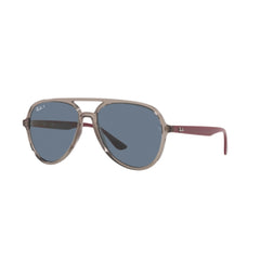 Ray Ban Unisex Sunglasses In Transparent Grey