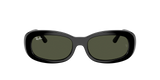 Ray-Ban Oval Frame Sunglasses For Women In Black
