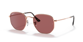 Ray Ban Rb3548N 9202/Af51 Womens Sunglasses In Rose Gold