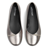 Hotter Womens Robyn II Shoes In Pewter Metallic