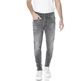 Replay Mens Bronny Hyperflex Jean In Light Grey