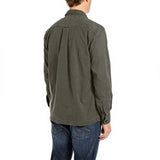 Replay Mens Short Sleeves Shirt In Dark Olive