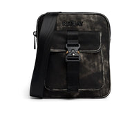 Replay Mens Side Bag In Black