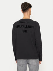 Replay M6942 2660 Tee 099 Black