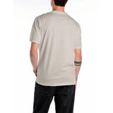 Replay Mens Logo T-Shirt In Sand