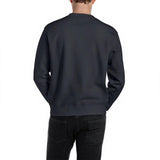 Replay Mens Crew Neck Sweatshirt In Navy