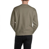 Replay Mens Crew Neck Sweatshirt Mud Green